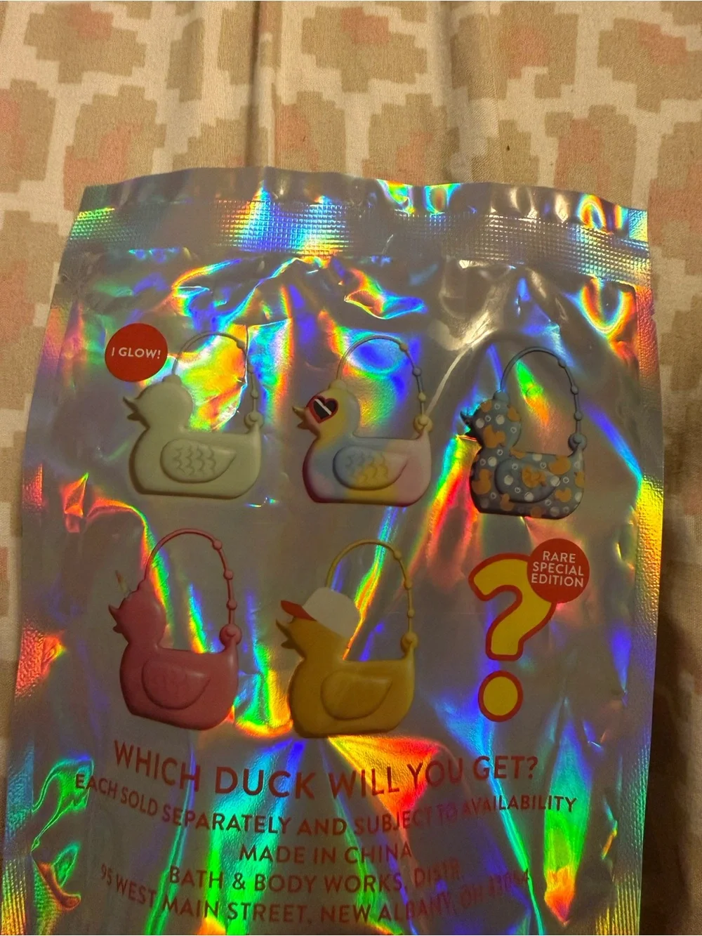 Bath & Body Works Mystery Duck Pocketbac Holder